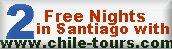 2 Free Nights in Santiago