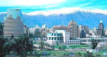Santiago Chile Downtown