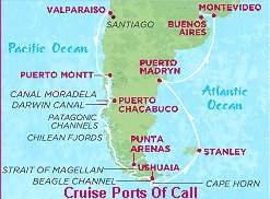 Norwegian Cruise Route Map