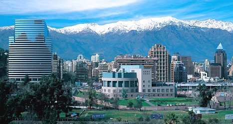 Santiago Chile Downtown