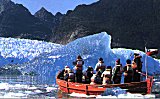 People going to glacier