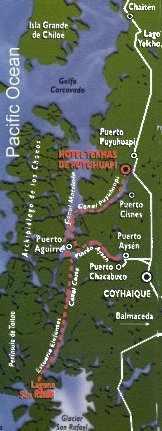 Patagonia Connection Map
